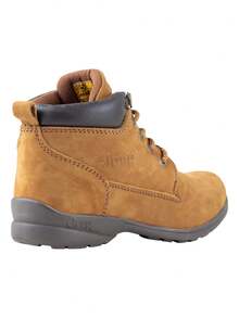 Jeep Bota  Liberty 5551 Nobuck Bronce 100% Originales!! Hombre Calzado Montaña Diseño Duradero Resistente al Desgaste Ajuste Perfecto para Senderismo Trekking Aventura al Aire Libre - Café integral - Ver 4