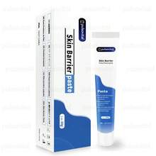 Pulsovital Pasta de barrera de la piel 60g,protectores de Colostomía,Barrera de la piel de la Colostomía,Prevenir fugas y corrosión - Gris - Ver 1