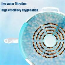 Mini Aquarium Sponge Filter, Detachable Quiet Small Filter With Air Stone, Super Silent Submersible Aeration Filter For Breeding Fish Fry, Shrimp Tank, Suitable For 1-5 Gallon Fish Tanks (Air Pump Not Included) - Multicolor - View 6