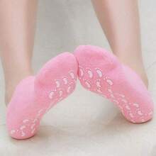 1 Pair Moisturizing Foot Mask , For Essential Oils, For Dry & Cracked Feet Care, Gel Heel Leg Warmers For Foot Moisturizing, Foot Care Socks,Home Anti Slip Socks