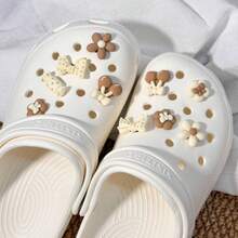 6/10 Pcs Cartoon Cherry Bow Resin Flower Candy Coffee Resin DIY Shoe Accessory Set, DIY Shoe Decoration, ABS Resin, Very Suitable For Men's And Women's Shoes And Shoe Accessories, Used For Beach Bags, Sports Shoe Decoration Accessories, Shoe, Spring Summer Picks, Brides Maid Gifts, Room, Bedroom Decor, Beach, Travel, For Men, For Women, Vacation, Women's Day, Travel Essentials, Wedding Favors, Y2k, Bedroom, Car Accessories Women, Kitchen Decor,Cute Stuff - Multicolor - View 2