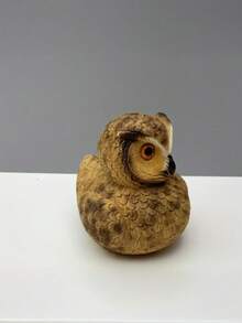 1 buc figurină hibridă din rășină Raccoon cu culori mixte, statuie animală lucrată manual cu textură realistă a blanii, ochi expresivi decor pentru casă, cadou unic pentru iubitorii de animale, afișare pe raft de birou, stil aleatoriu, sortiment de culori, surpriză de colecție