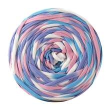 1/3 Pcs T-Shirt Yarn, Woven Fabric Knitted Yarn, Used For Crocheting And Knitting Bags, Cushions, Dolls, Handicraft Crochet Projects - Multicolor - View 164