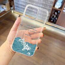 Funda de teléfono a prueba de golpes Funda de teléfono: Isaías 43:2 Escrituras de la Biblia Estética de océanos Decoración de primavera Funda transparente para iPhone 16 Pro Max Funda clara 11 12 13 14 15 Pro Max Plus XR Funda transparente Regalos cristianos para hermana mujeres hombres Protección contra caídas - 1 pieza - Ver 8