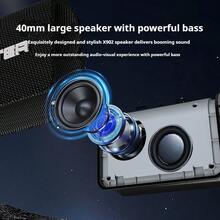 Monster Altavoz Bluetooth portátil y resistente al agua Monster AirRock X902 para acampada y ciclismo (empaque en chino)