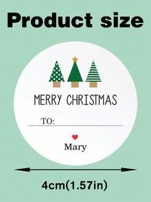 35pc Or 63pc Personalized Christmas Stickers, Supporting Text Customization, With A Size Of 4x4 Cm, Made Of PVC Material, Waterproof And Wear-Resistant, Suitable For Various Occasions.