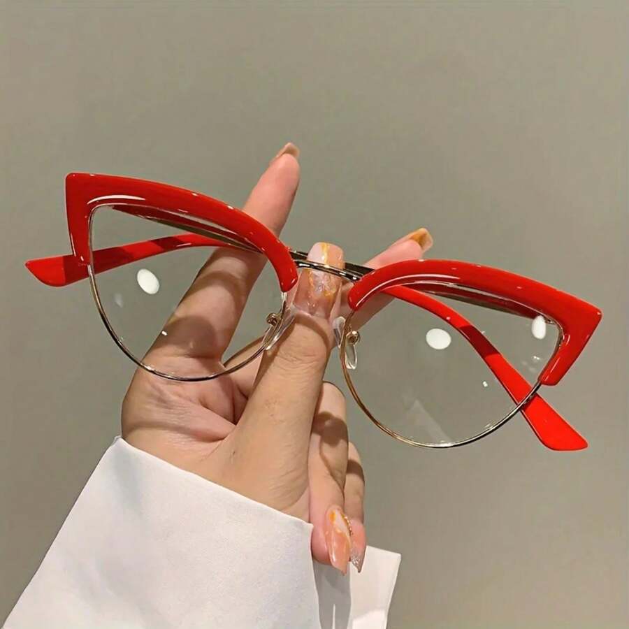 Women's Colorblind Glasses - 紅色 - 查看 1