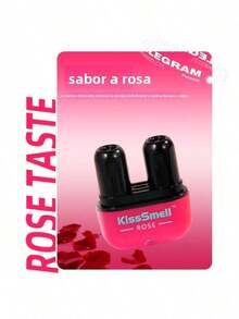 El bastoncillo nasal de doble orificio ofrece un bálsamo de perfume sólido que proporciona frescura duradera y un aroma natural, ideal para mantenerse alerta mientras trabaja o conduce, perfecto para salidas y fácil de transportar. - rosa - Ver 1
