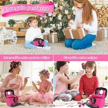 AivaToba Maquillaje para Niñas, Kit de Maquillaje Real para Niñas, Juguete de Maquillaje Lavable, Juguete para Niñas, No Tóxico, Regalos de Cumpleaños de Navidad para Niñas de 7 8 9 10 11 12 Años - MH6-10 - Ver 6