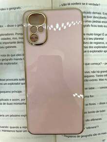 Cell Phone Case Compatible With Moto G22 Nevoa - Màu Hồng baby - Xem 4