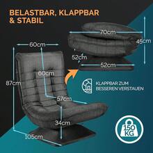 Living Room Chairs - 黑色的 - 查看 2