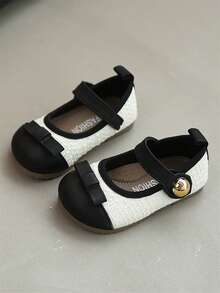 Korean Style Girls' Leather Shoes, New Autumn Kids Princess Shoes, Toddler Loafers For Little Girls