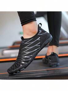 New Unisex Outdoor Surfing Snorkeling Shoes, Breathable Aqua Hiking Shoes For Water And Land Use, Beach Running Shoes, Soft Sole Indoor Fitness Shoes, Non-Slip Jumping Rope Shoes, Women's Shock-Absorbing Soft Bottom Running Shoes, Women's Casual Sports Shoes, Black Training Yoga Shoes, Trekking Shoes