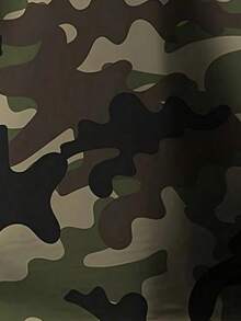 Men's Summer Outdoor Camping Camo Short Sleeve T-Shirt - Multicolor - View 5