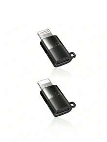 1 件/2 件 Type-C 转 Lightning、Android 转 Type-C、母头转公头快速数据线转换器适配器、兼容 Apple 的 OTG 适配器转 Type-C 母头快速充电、USB 闪存盘、声卡、直播 Lightning 转换器 - 彩色 - 查看 8