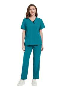 Hohe Wiederkaufrate! Hautfreundlicher & atmungsaktiver Handwasch-Kittel für Frauen, schnelltrocknend, weich & locker geschnitten, Laboruniform, so bequem, dass Sie ihn nicht ausziehen möchten, von Stammkunden sehr empfohlen