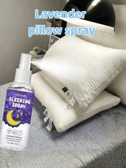 1pc Lavender Dream Sleep Mist - Relaxing Aromatherapy Room Spray - Portable, Essential Oil Infused, Home & Travel Fragrance Mist For Deeper Sleep & Tranquility (2 Assorted Scents)