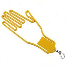 1 pieza Estirador de guantes de golf, soporte para guantes, soporte de apoyo, estante de secado, accesorio moldeador de plástico con hebilla de metal - Multicolor - Ver 2