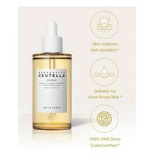 S kin1004 Madagascar Centella Asiatica 100 Ampollas (100 ml o 3,38 onzas líquidas) - Suero facial - 100 % extracto de centella asiática - para calmar la piel sensible y propensa al acné - Albaricoque - Ver 10