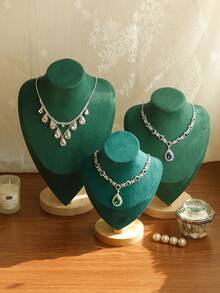 1pc Portrait Jewelry Display Rack Mannequin Bust Jewelry Stand For Necklaces Pendants,Necklace Presentation Model Bust, Pendant Presentation Stand, Jewelry Display Stand, Jewelry Presentation Bust For Necklace Pendant, Window Presentation