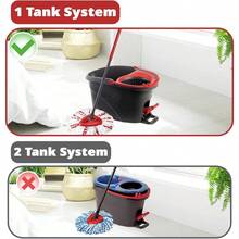 4-Pack High-Performance Spin Mop Replacement Heads – 40% More Absorbent Microfiber Pads For 1-Tank Mop Systems - 1-TANK拖把頭(4個) - 查看 2