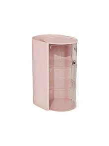 1pc Multi-Layer Rotating Partition Storage Box, Hairpin, Tie, Hair Band Storage Box, Headwear Display Box, Dust-Proof Storage Box, Multi-Functional Compartment, Can Accommodate Combs, Glasses, Makeup Brushes, Simple And Practical PET Material Hair Accessories Box, Birthday Gift Box, Makeup Sponge Storage Box - Multicolor - View 12