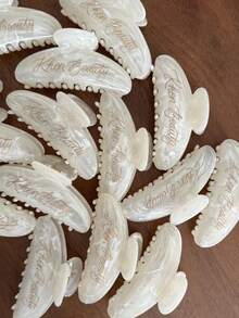 Christmas Gifts, Engraved Name Hair Accessories, Personalized Hairpins, Personalized Bridesmaid Gifts, Wedding Accessories, Bridal Showers, Bachelor's Party, Anniversary Gifts - Multicolor - View 5