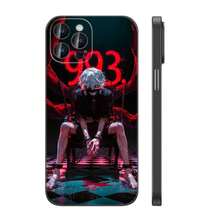 Anime  Black Silicone Phone Case For Apple  12 13 Mini 7 8 14 15 16 Plus Pro Max 16E Cover - 05 - View 12