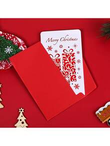 6/8 张装圣诞贺卡，带信封，6 种独特设计，有趣的节日祝福，盒装办公用品，适合感恩节、万圣节、生日、祝贺、感谢 - 多色 - 查看 6