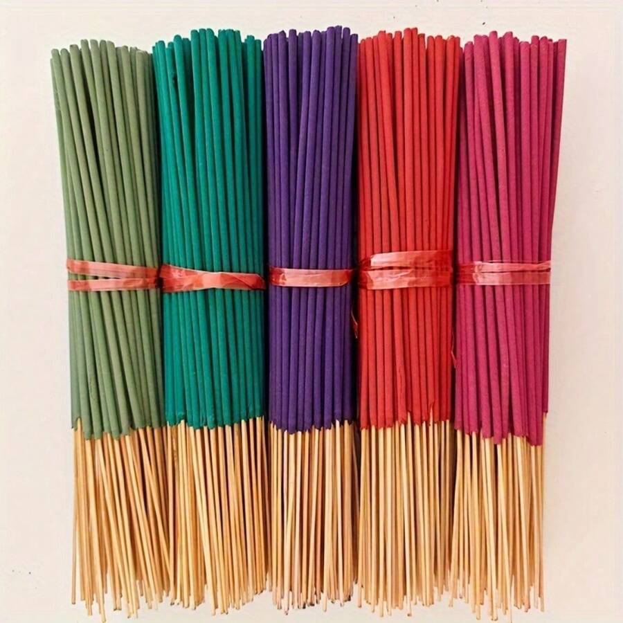 73pcs Mixed Incense Sticks - Lavender, Rose, Jasmine And Other Fragrances - Wholesale Bulk, Suitable For Home And Outdoor Use Decorative Long-Lasting Fragrance, The First Choice For Halloween And Christmas Gifts - 73 chiếc hỗn hợp - Xem 1