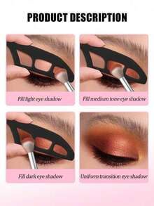 6/3/2/1 件套眼妆辅助工具，眼影印章模板，眼影助手，眼影工具和化妆刷，1 支眼影刷，眼妆工具，美容工具，新手眼妆助手，眼妆美容工具，适合初学者的平价美容工具，圣诞礼物，化妆品，化妆工具，价格实惠，礼物，女士礼物，圣诞礼物