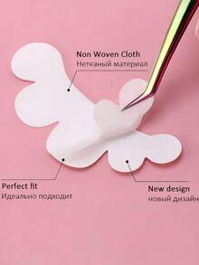 200 pares de parches para extensiones de pestañas, parches en forma de nube para extensiones de pestañas, parches de hidrogel para extensiones de pestañas, parches de gel sin pelusa para debajo de los ojos, para extensiones de pestañas, protección de extensiones de pestañas, adecuado para salones profesionales y uso personal.