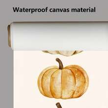 1 pièce Citrouille d'automne charmante, peinture décorative moderne sans cadre, affiche imprimée, canevas imperméable, convient pour la maison, le bureau, la chambre, le salon, le bureau, la salle de bain, le bar, l'art mural et la décoration d'intérieur, cadeau de fête idéal