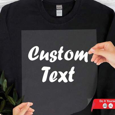 Custom Heat Transfer Stickers For Clothes,Personalized DTF Transfer Film For T-Shirts, Personalized Iron-On Patch, DTF Transfer Film, Custom Vinyl Sticker, DIY Heat Transfer, Personalized Clothing Patch, Custom T-Shirt Print, Gift For Friends, DIY Gift, Photo Transfer, Personalized Decoration, Unique Gift For Her, Creative Clothing Design, Personalized Textile Label, Pillows, DIY Vinyl Iron-On Patch With Custom Design Or Photo