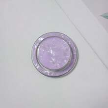 Colorful Shell Pattern MagSafe Magnetic Air Cushion Phone Holder, Shell Texture Magnetic Air Cushion Phone Stand, Desk Phone Holder For Watching Videos, Foldable Glass Phone Stand Compatible With IPhone, Android Phone, Gift For Birthday, Family, Friends Push-Pull Phone Grip Phone Accessories - Multicolor - View 13