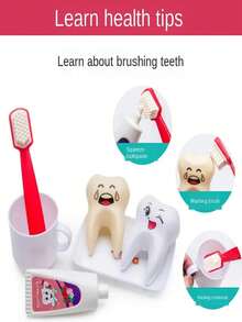 Children Pretend Play Toys Doctor Nurse Role Play Set Medical Tools Stethoscope Injector Simulated Toys Kids Teeth Early Educational Toys Christmas Gifts For Boys Girls Pretend Toys - Multicolor - View 10