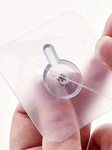 5/10/20/30Pcs Contemporary Wall Mount Utility Hooks - Easy Install, Strong Adhesive, No Drilling, Waterproof Plastic Hangers For Pictures, Frames, Posters, Clocks In Kitchen & Bathroom - 彩色 - 查看 6