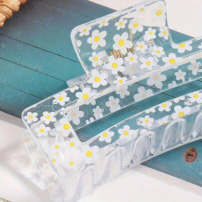 1pc Floral Shaped Fashion Large Hair Clip, Versatile Hair Accessory For Women Hair, Hair Accessory, Hair Accessories,Accessories, Hair Accessories For Women,Fall,Travel, Hair Tools,Accessories Women, Hair Stuff,Fall,Hair,Hair Accessories,Accessories,Hair Accessories For Women,Travel,Hair Accessories,Accessories Women,Hair Accessory,Hair Accessories Women,Hair Tools,Hair Stuff,Stuff,Beauty Accessories,Gifts,Travel,Gifts For Women,Hair Stuff,Stocking Stuffers