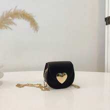 Fashionable Heart-Shaped Crossbody Coin Purse For Girls - A - View 12
