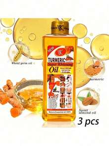 200ml Turmeric Essential Oil With For Skin Massage, Body Massage, Diffuser, Aromatherapy Hair Face Care