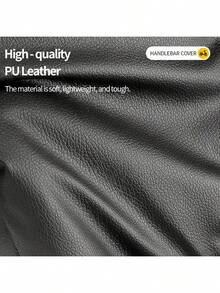 2 件冬季电动摩托车车把套，保暖加厚防水防风 PU 皮手套，反光款式（2 种随机款式） - 均碼 - 查看 8