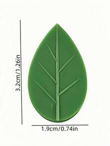 1 peça/2 peças Dispositivo de Fixação de Roupão em Forma de Folha Verde, Artesanato de Parede para Escalada de Plantas Verdes, Clipe de Fixação de Videira de Melancia, Dispositivo de Fixação de Plantas Verdes Sem Rastro, Estrutura de Suporte de Tração, Adequado para Decoração de Jardim Interno e Externo