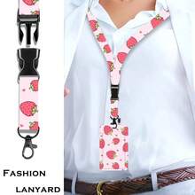 1 Conjunto (Clipe de Crachá + Cordão + Porta-Cartão) Porta-Crachá de Professor com Padrão de Flor Branca em Bottom Preto, Acessórios Casuais Personalizados para Assistente Médico, Carretel de Crachá de Enfermeira, Chaveiro Retrátil Durável, Porta-Cartão de Identificação Comercial Simples, Adequado para Escola, Trabalhadores de Escritório, Equipe Médica, Homens e Mulheres, Dia da Enfermeira, Presente do Dia do Professor - Margarida Preta