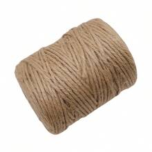 Dây thừng gai tự nhiên 100m/cuộn, đường kính 2/3/4/6mm, dây gai bện, ruy băng, đồ thủ công mỹ nghệ, tự làm, gói quà, Giáng sinh, dây gai kiểu cổ điển, may vá, tiệc tùng, đám cưới, trang trí nhà cửa - Nhiều màu - Xem 19