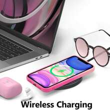 Tương thích với iPhone 17 Pro Max, 17 Pro, 17 Air. Ốp lưng silicon mờ gradient thời trang có nam châm, phù hợp với Apple 17, 16, 15, 14, 13, 12, 11 Pro Max Plus, 16E. Cũng thích hợp cho S25Ultra S26Ultra A37 A57 A56 A55 A16 A17 S25FE. Quà tặng mùa hè cho điện thoại Apple 17. - Hồng - Xem 4