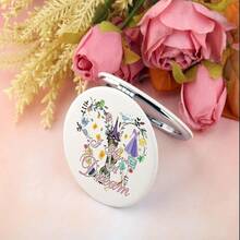 Magical Kingdom Compact Mirror Princess Gift I Have A Dream Faily Cartoon Tales Pocket Mirror Gift I Have A Dream - 如圖 - 查看 6