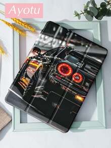 Ayotu 炫酷跑车设计保护套，兼容10.2英寸第九/八代（2021/2020款）、三星Galaxy Tab A8 10.5英寸（2022款）、Kindle Paperwhite第十二代（2024款），支持自动休眠/唤醒功能，时尚保护套 - 彩色 - 查看 3