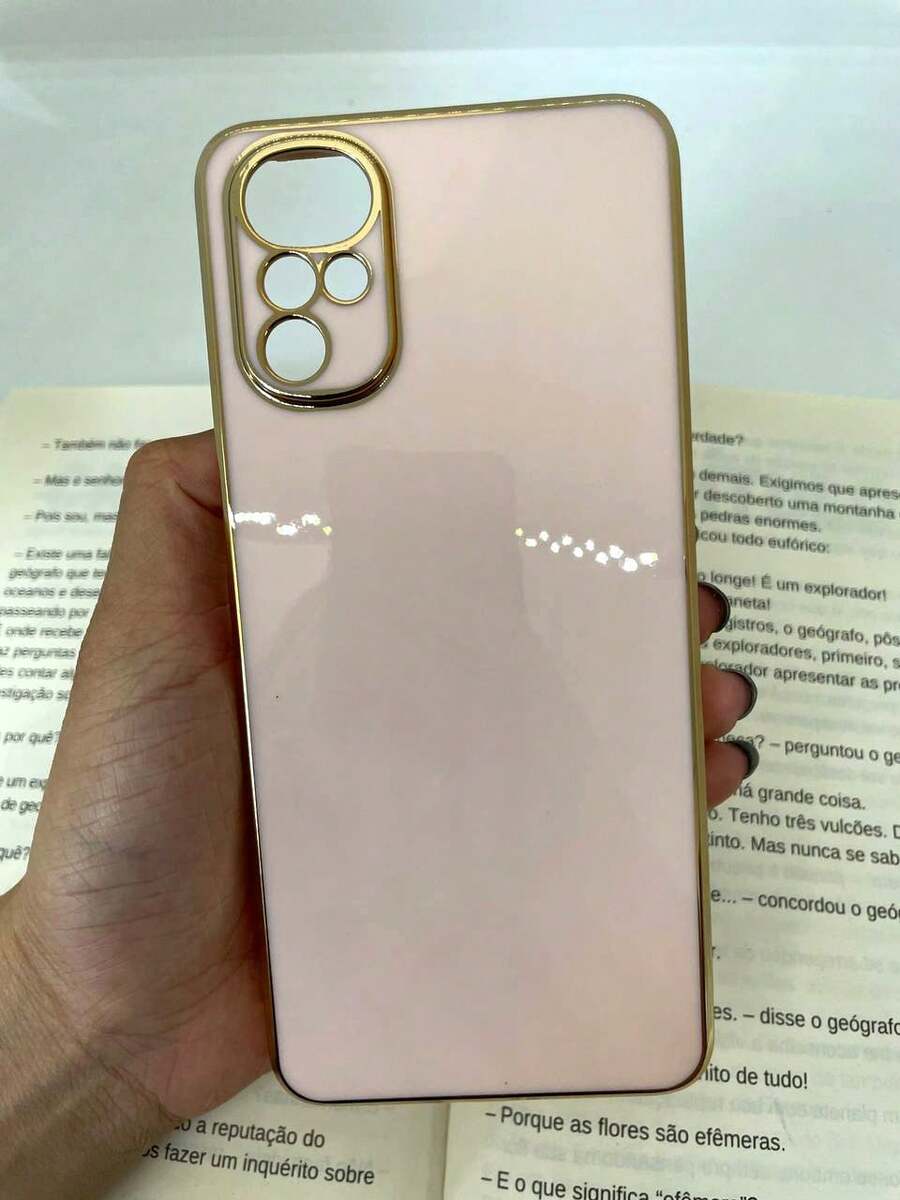Cell Phone Case Compatible With Moto G22 Nevoa - Màu Hồng baby - Xem 1