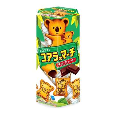 Biscoito Koala Sabor Chocolate 37g Lotte
