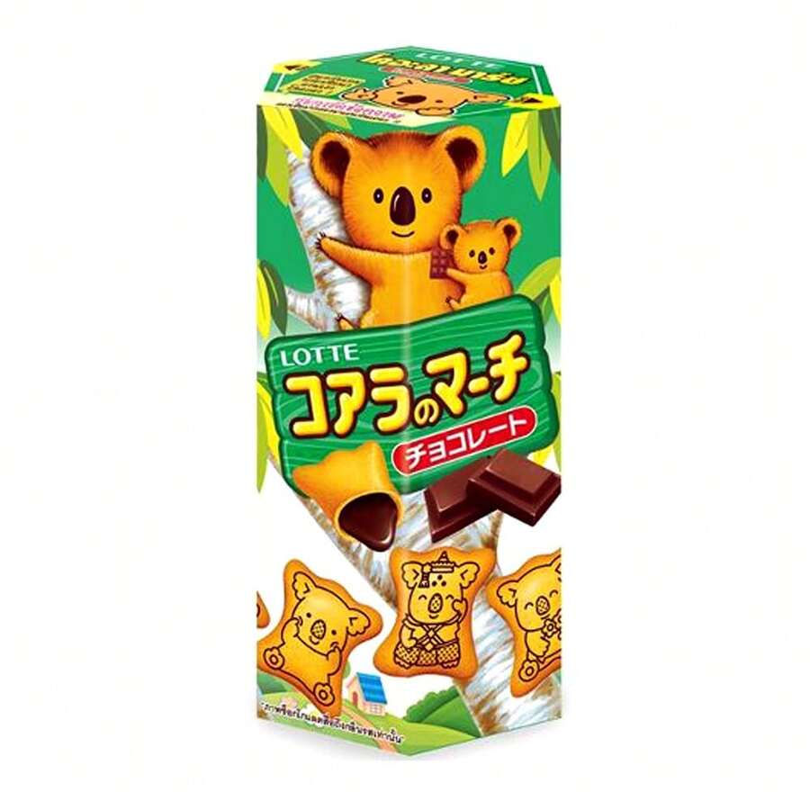 Biscoito Koala Sabor Chocolate 37g Lotte - 1 pc - Visão 1